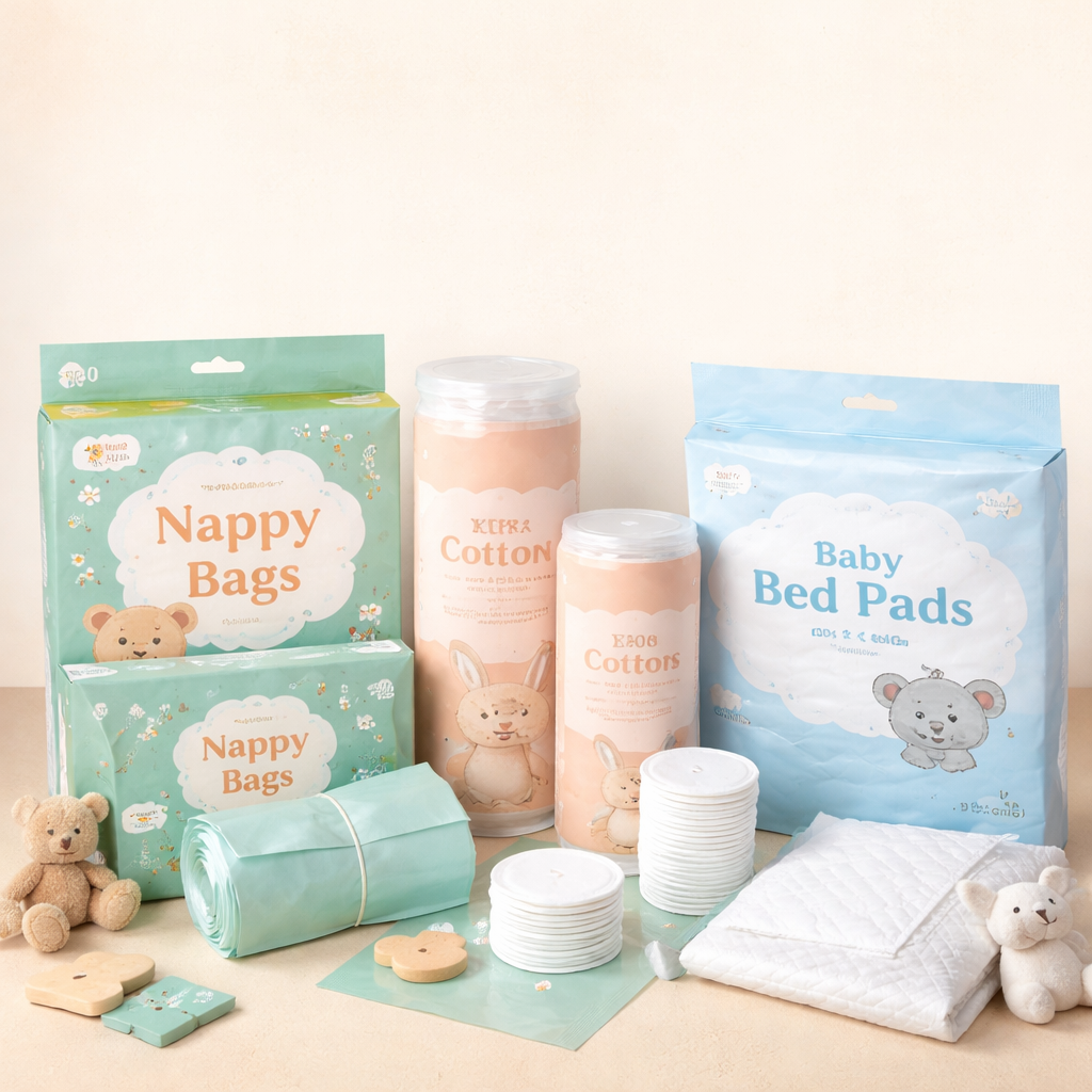 Nappy Bags & Pads →