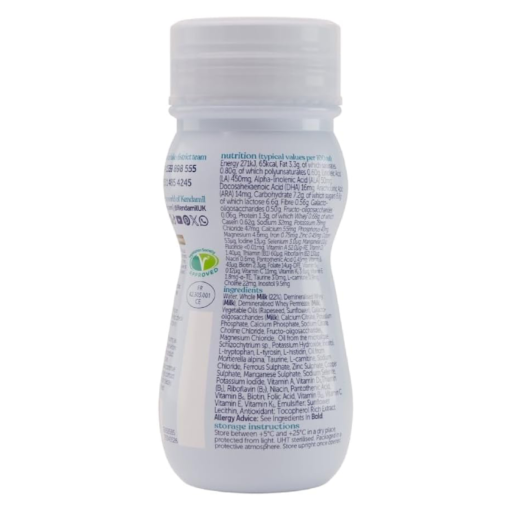 Kendamil Follow On Baby Milk Ready To Use, 6-12 Months, 250ml (Pack of 18)