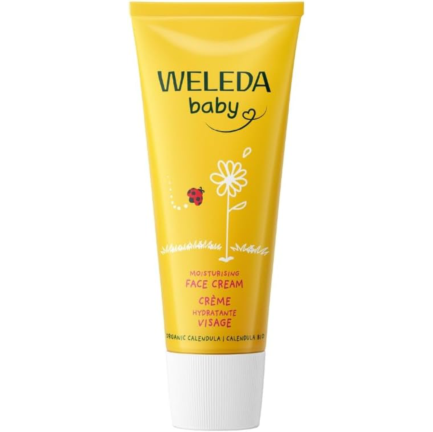 Weleda Calendula Baby Face Cream 50ml (Pack of 2)