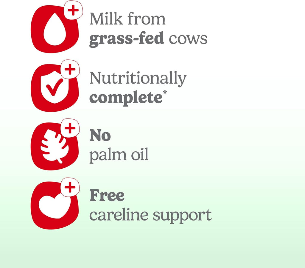 Cow & Gate 1 First Infant Baby Milk Ready to Use, From Birth, 200ml (Pack of 12)
