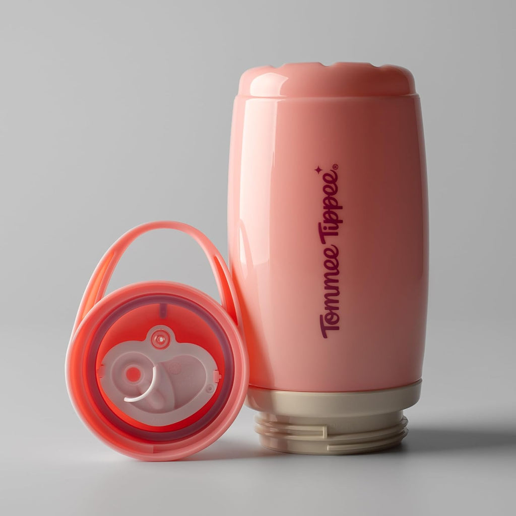 Tommee Tippee Insulated Active Spout Cup, 266ml, Pink and Purple (2 Pack)