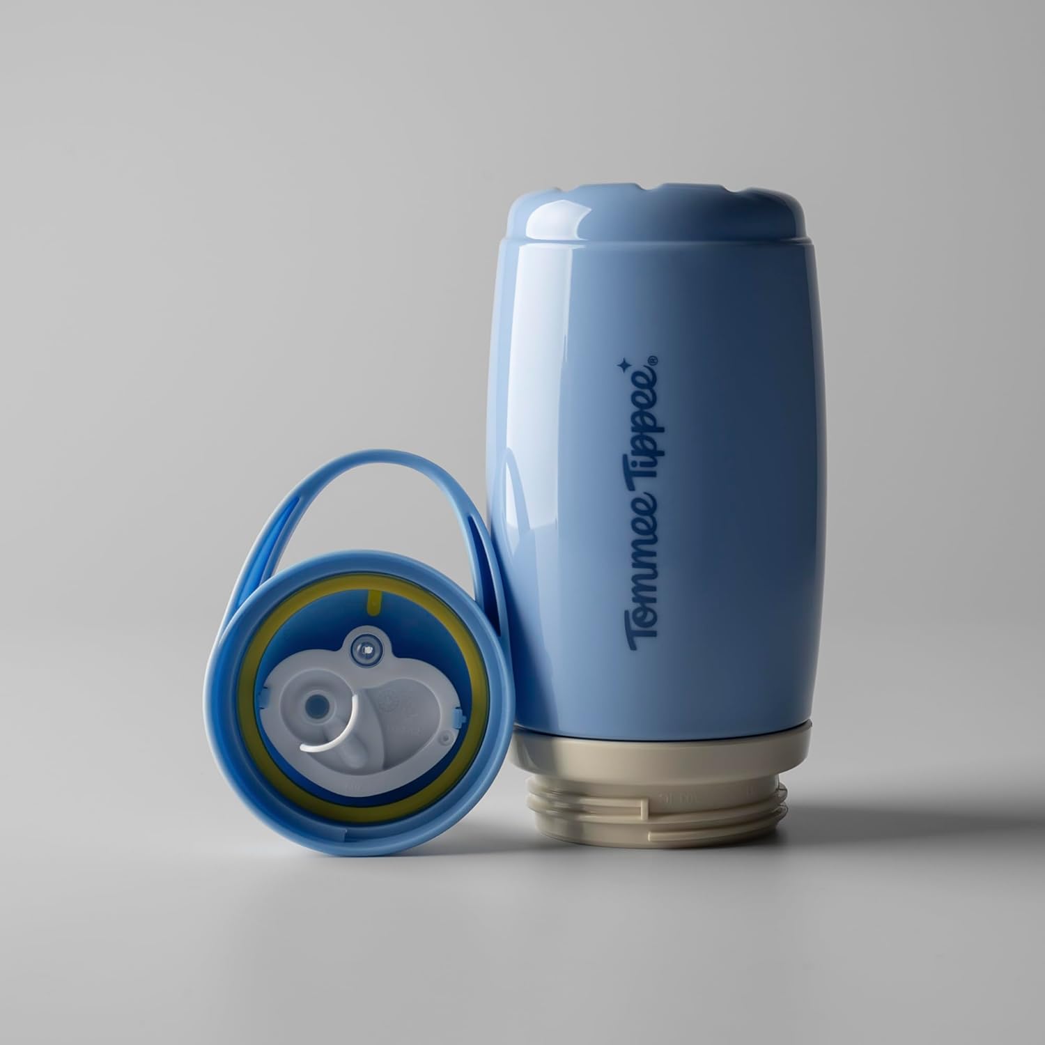 Tommee Tippee Insulated Active Spout Cup, 266ml, Blue and Yellow (2 Pack)
