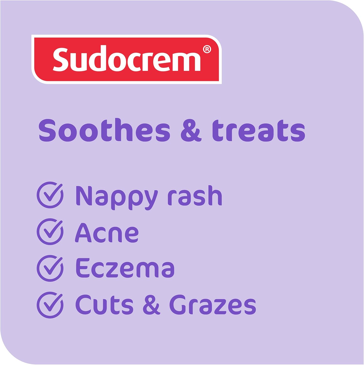 Sudocrem Antiseptic Cream, 125g (Pack of 2)