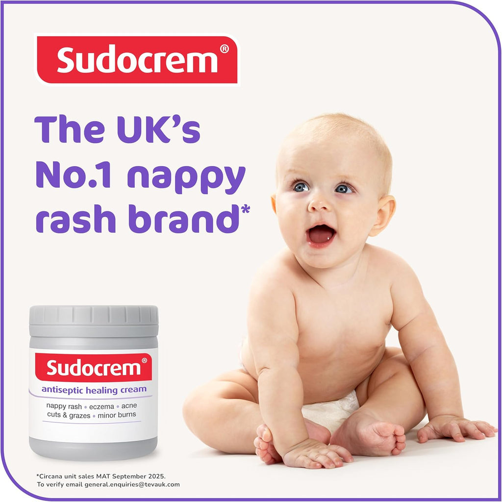 Sudocrem Antiseptic Cream, 125g (Pack of 2)