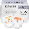 Kit & Kin Premium Baby Nappies Size 4 (9-14kg) - 256 Pack
