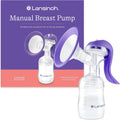 Lansinoh Manual Breast Pump with ComfortFit Breast Cushion