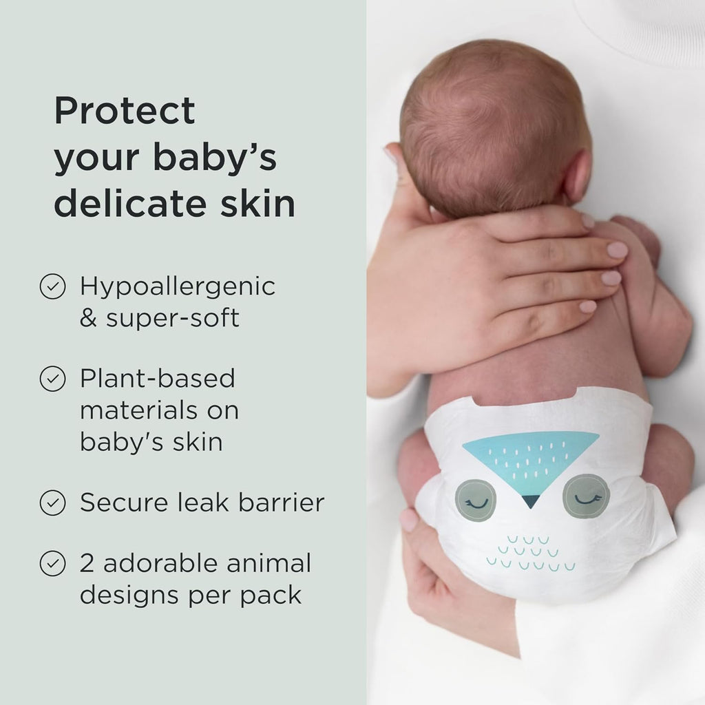 Kit & Kin Premium Baby Nappies Size 1 Newborn (2-5kg) - 152 Pack