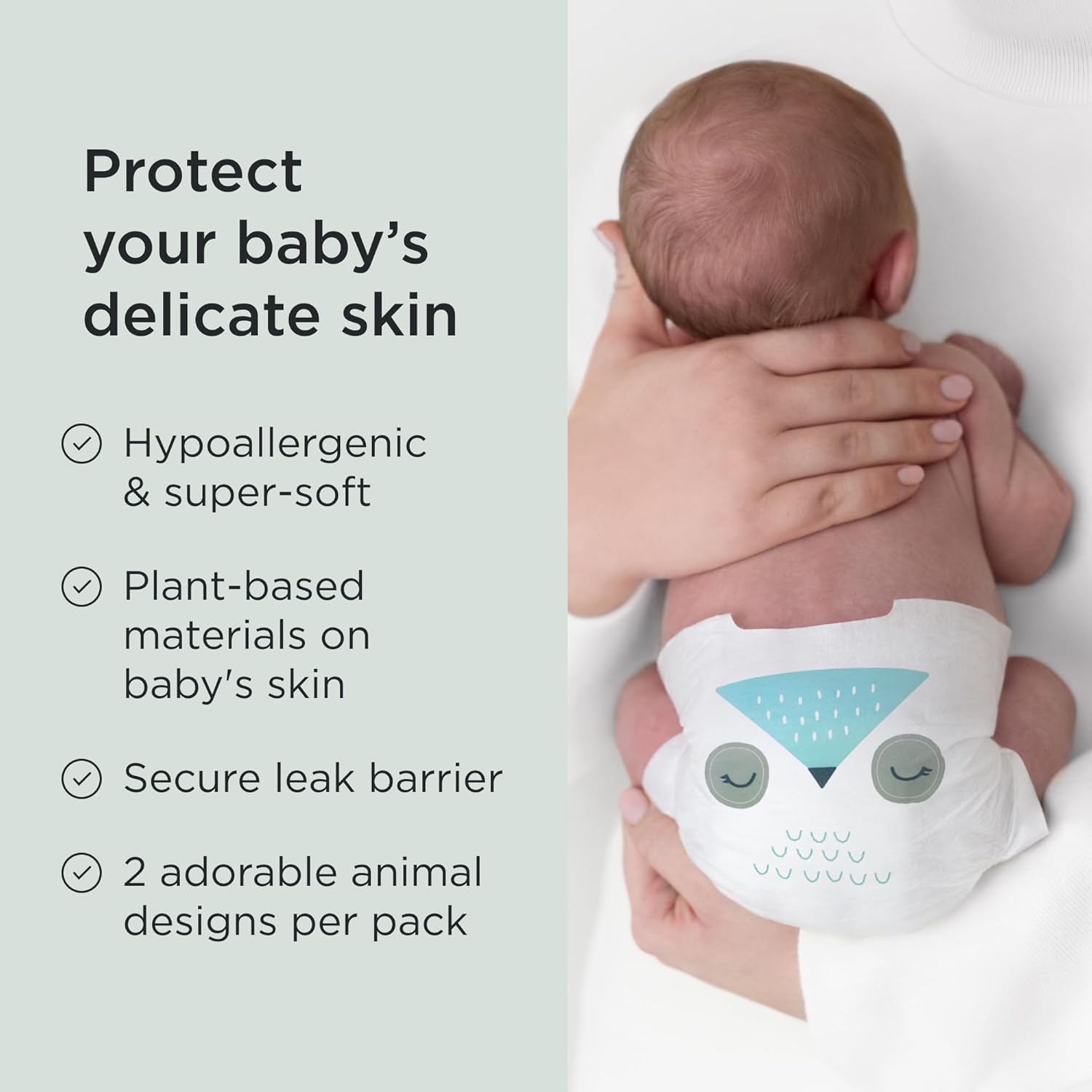 Kit & Kin Premium Baby Nappies Size 3 (6-10kg) - 256 Pack