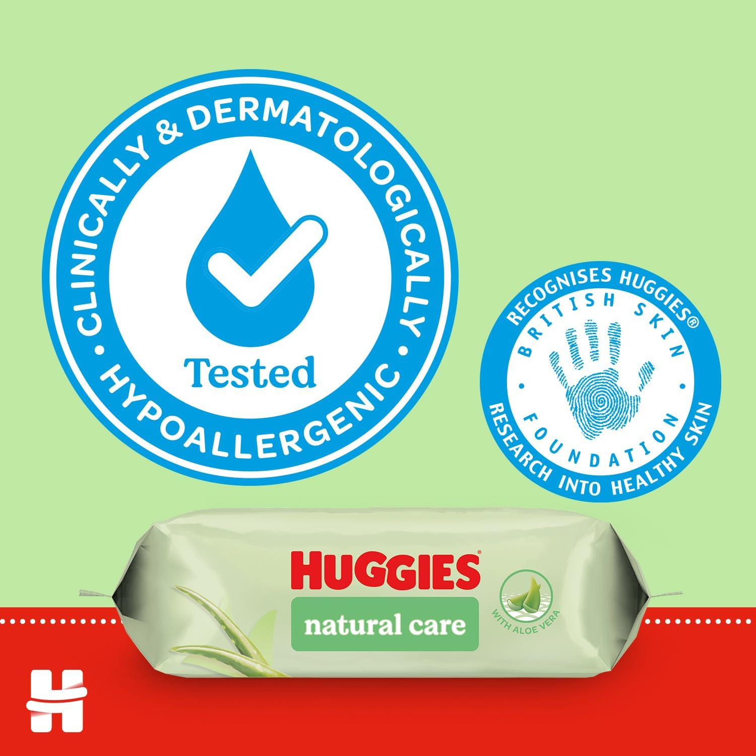 Huggies Natural Care Plastic Free Baby Wipes, 480 Count (10 Packs)