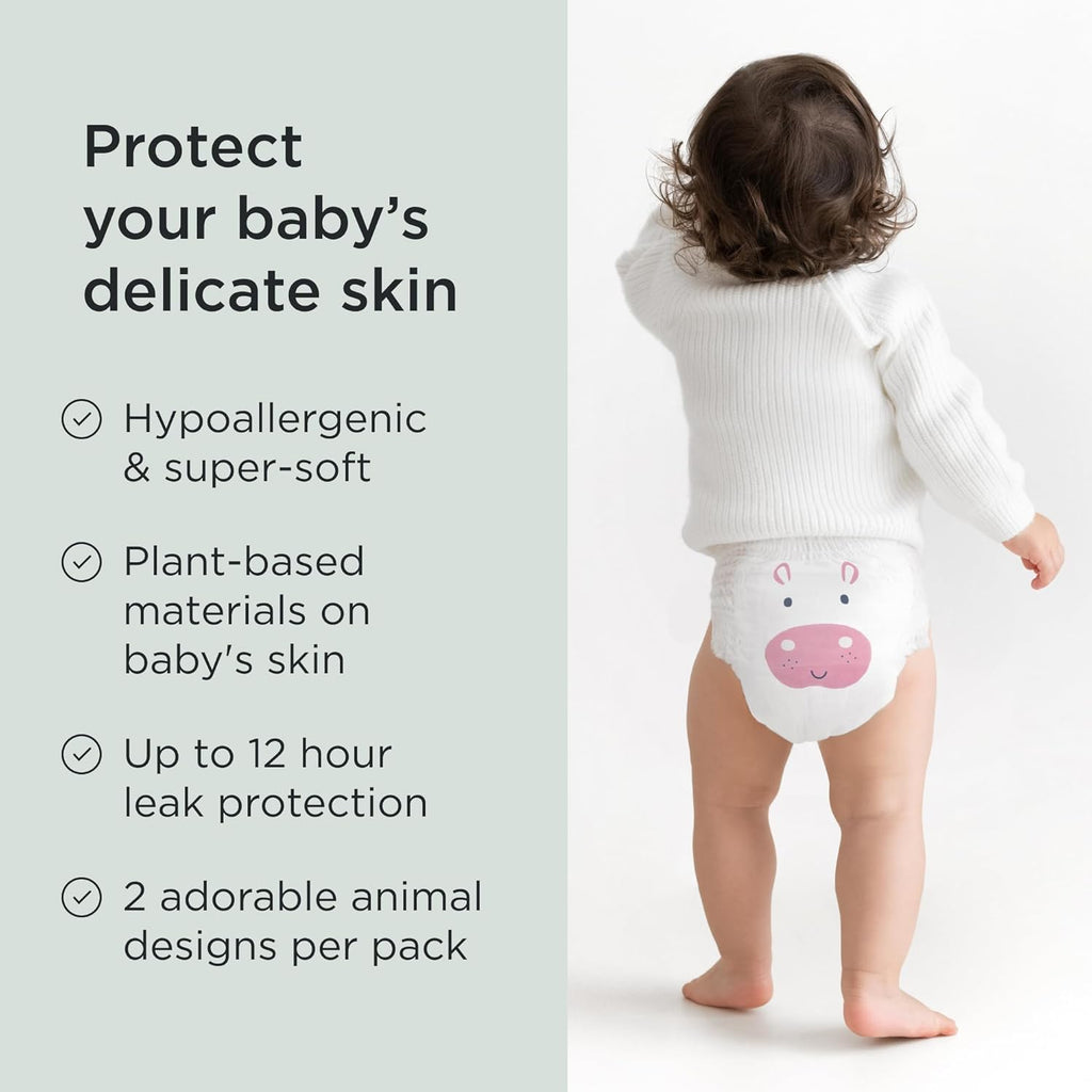 Kit & Kin Premium Nappy Pants Size 4 (9-15kg) - 132 Pack