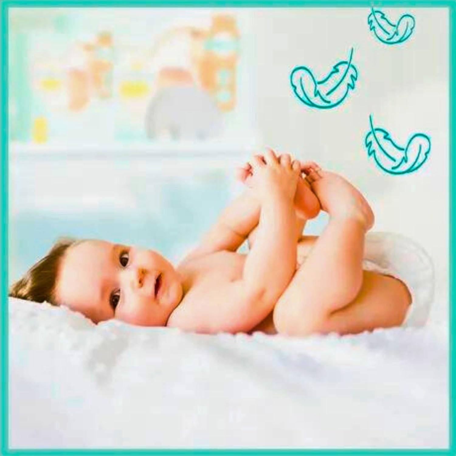 Newborn Nappies Bundle - 3 Packs Premium Protection Size 0 (72 Nappies)