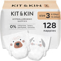 Kit & Kin Premium Baby Nappies Size 3 (6-10kg) - 128 Pack
