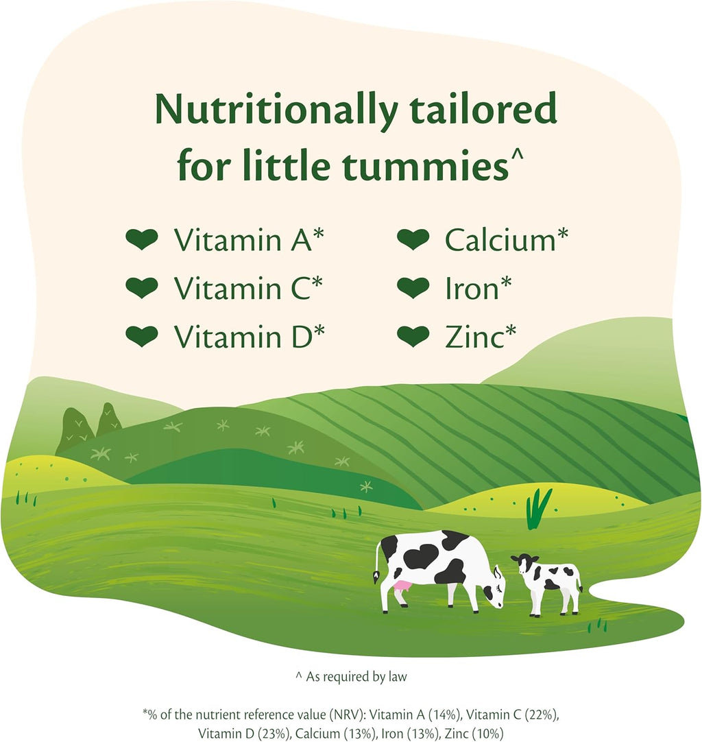 HiPP Organic 3 Growing Up Baby Milk Ready to Feed, 200ml (Pack of 8)