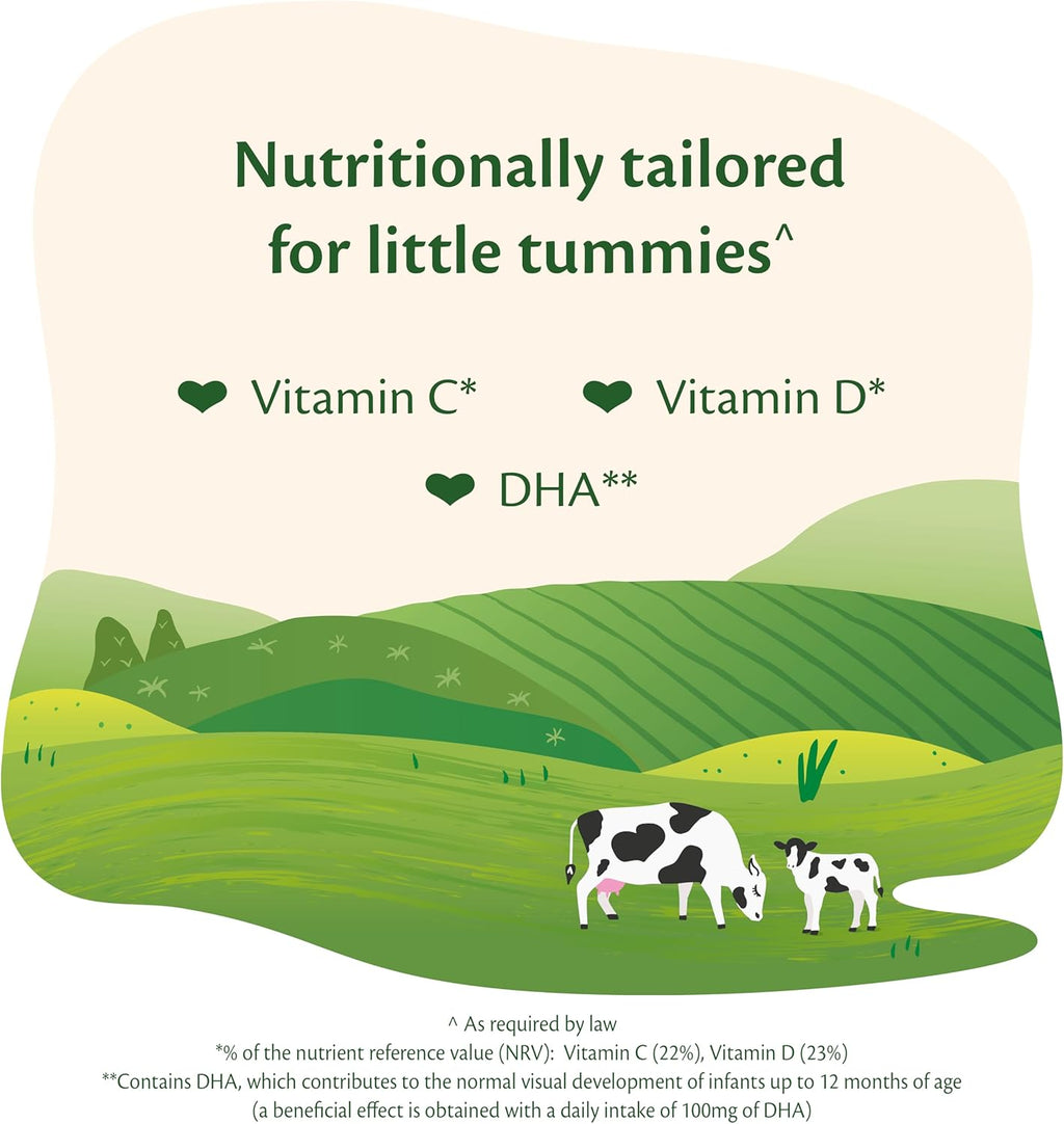 HiPP Organic 2 Follow On Baby Milk Ready to Feed, 200ml (Pack of 8)