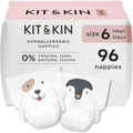 Kit & Kin Premium Baby Nappies Size 6 (14kg+) - 96 Pack