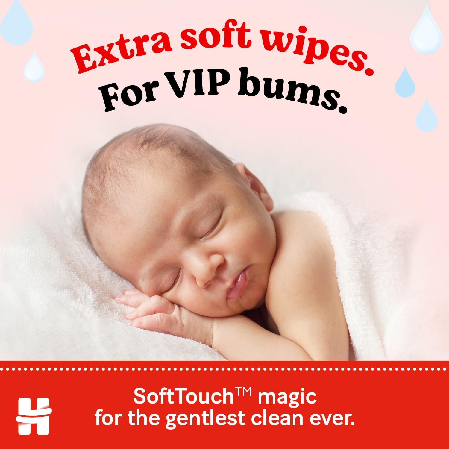 Huggies Pure Extra Sensitive Baby Wipes, 384 Count (8 Packs), Plastic Free