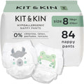 Kit & Kin Premium Nappy Pants Size 8 (19kg+) - 84 Pack