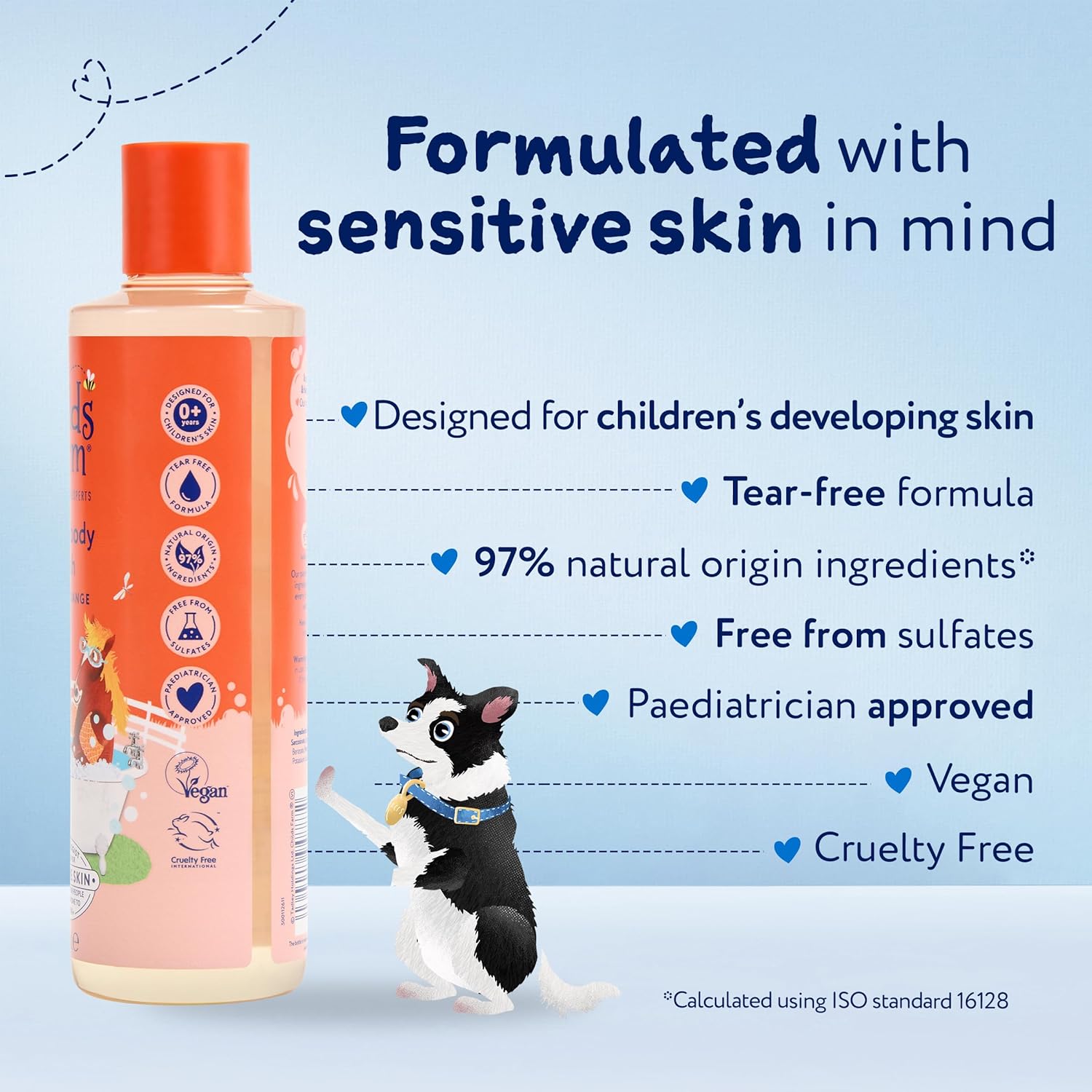 Childs Farm Hair & Body Wash Bundle - Sweet Orange, Blackberry & Apple, Watermelon & Pineapple, 250ml x3