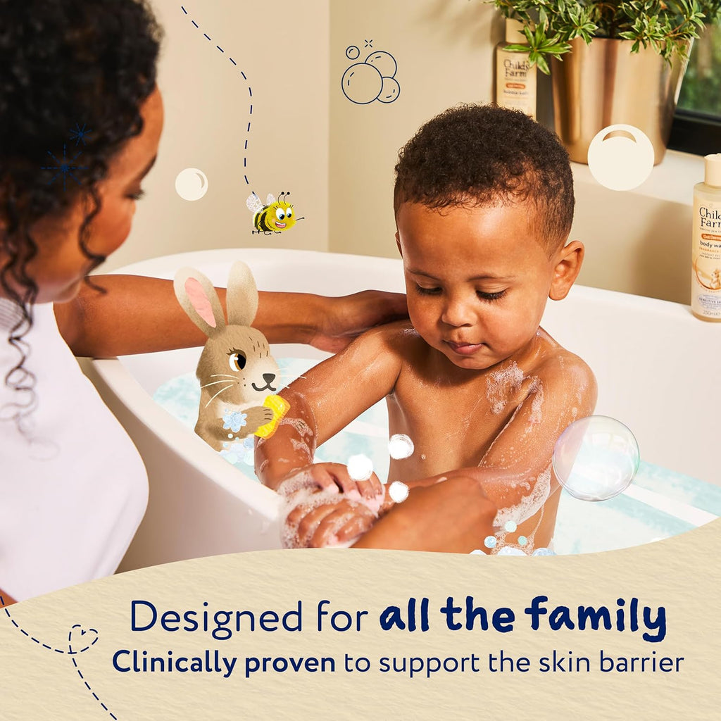 Childs Farm OatDerma Body Wash, Fragrance Free, 250ml (Pack of 2)