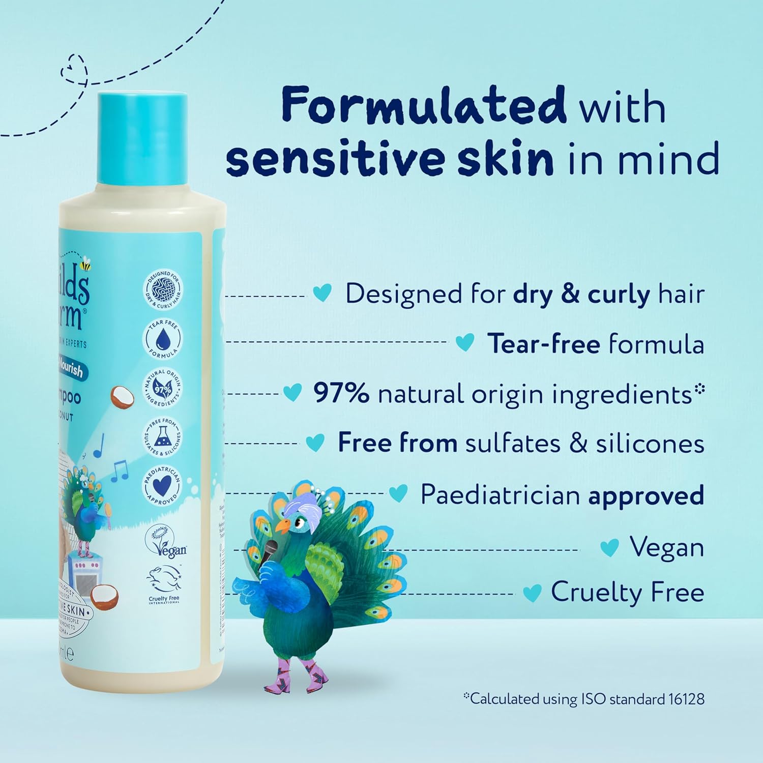 Childs Farm Kids Coco-Nourish Hair Regime Bundle - Shampoo, Conditioner & Leave-in Spray, 3 Pack