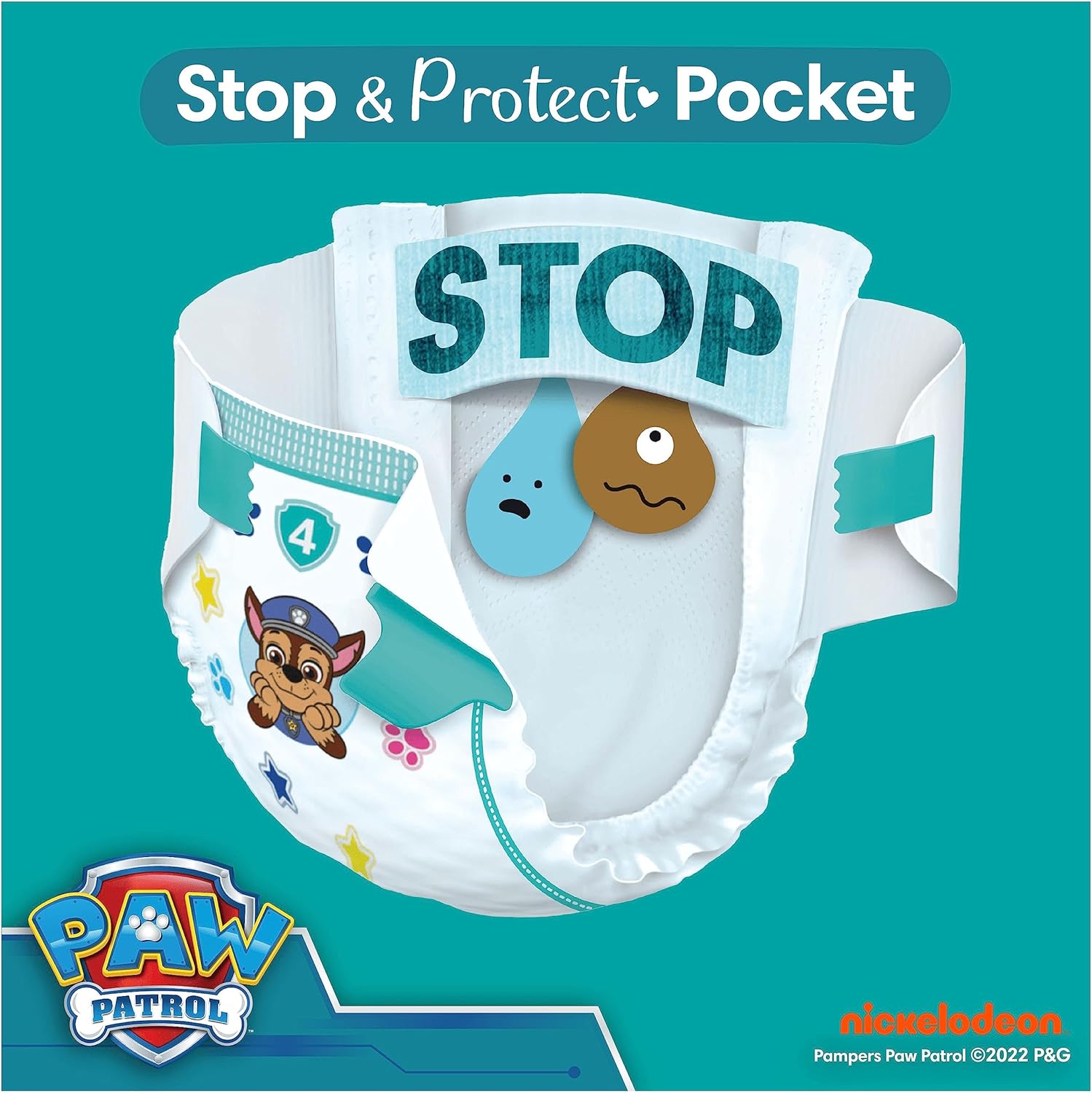 Pampers Baby-Dry Paw Patrol Size 3 Nappies (6-10kg) - 234 Pack