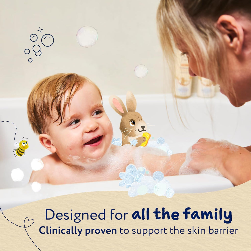 Childs Farm OatDerma Regime Bundle - Baby Bubble Bath, Body Wash & Body Moisturiser