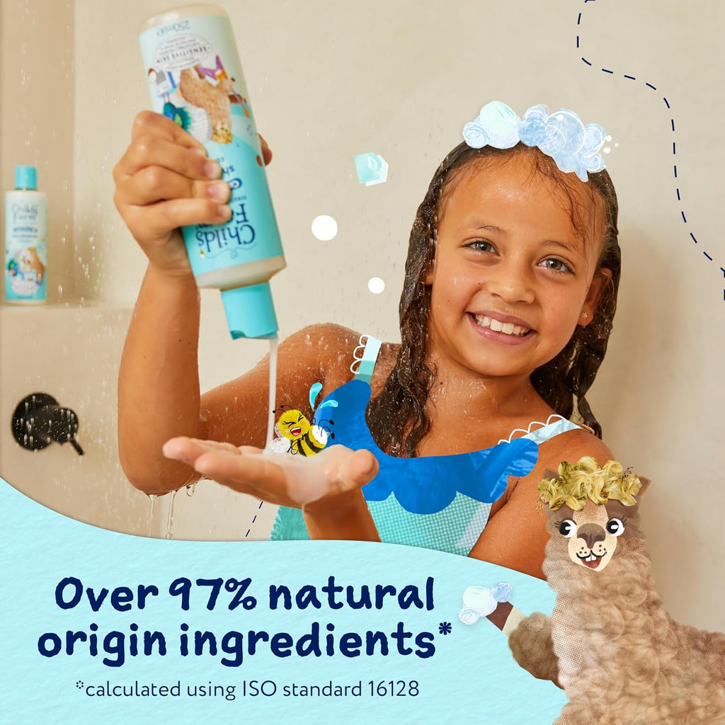 Childs Farm Kids Coco-Nourish Hair Regime Bundle - Shampoo, Conditioner & Leave-in Spray, 3 Pack
