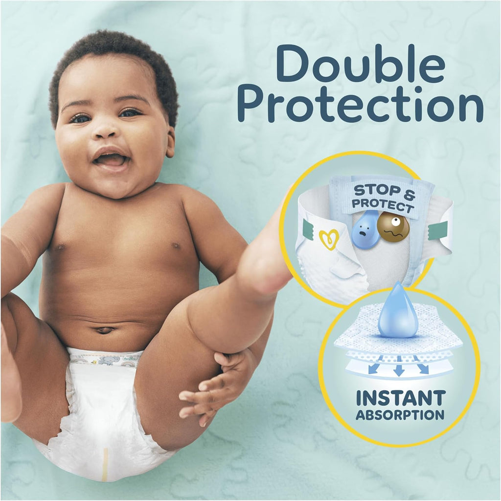 Pampers Premium Protection New Baby Size 2 Nappies (4-8kg) - 240 Pack