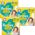 Newborn Nappies Bundle - 3 Packs Premium Protection Size 0 (72 Nappies)