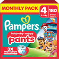 Pampers Baby-Dry Nappy Pants Paw Patrol Size 4 (9-15kg) - 180 Pack