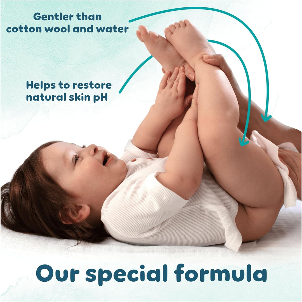 Pampers Harmonie Aqua Baby Wipes - 1152 Wipes (24 x 48 Pack)