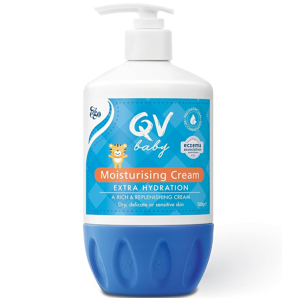 QV Baby Moisturising Cream, 500g - With Glycerin and Vitamin B3