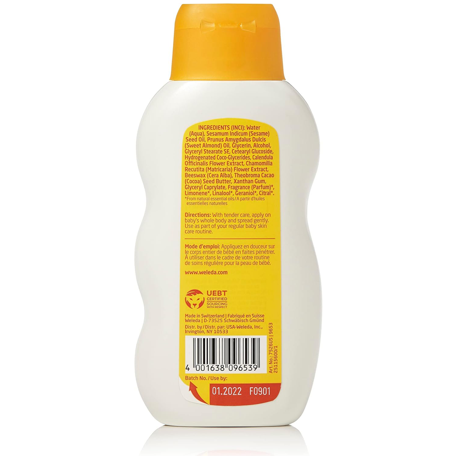 Weleda Calendula Baby & Child Body Lotion 200ml (Pack of 2)