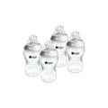 Tommee Tippee Natural Start Baby Bottles for 3m+, 340ml (Pack of 4)