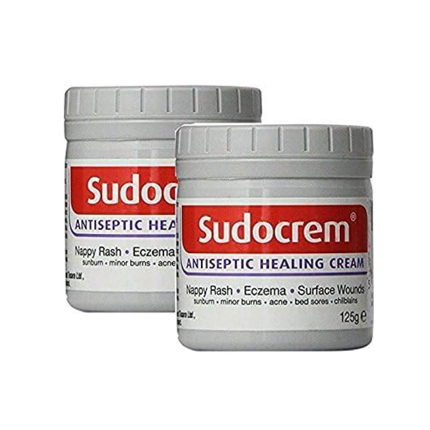 Sudocrem Antiseptic Cream, 125g (Pack of 2)
